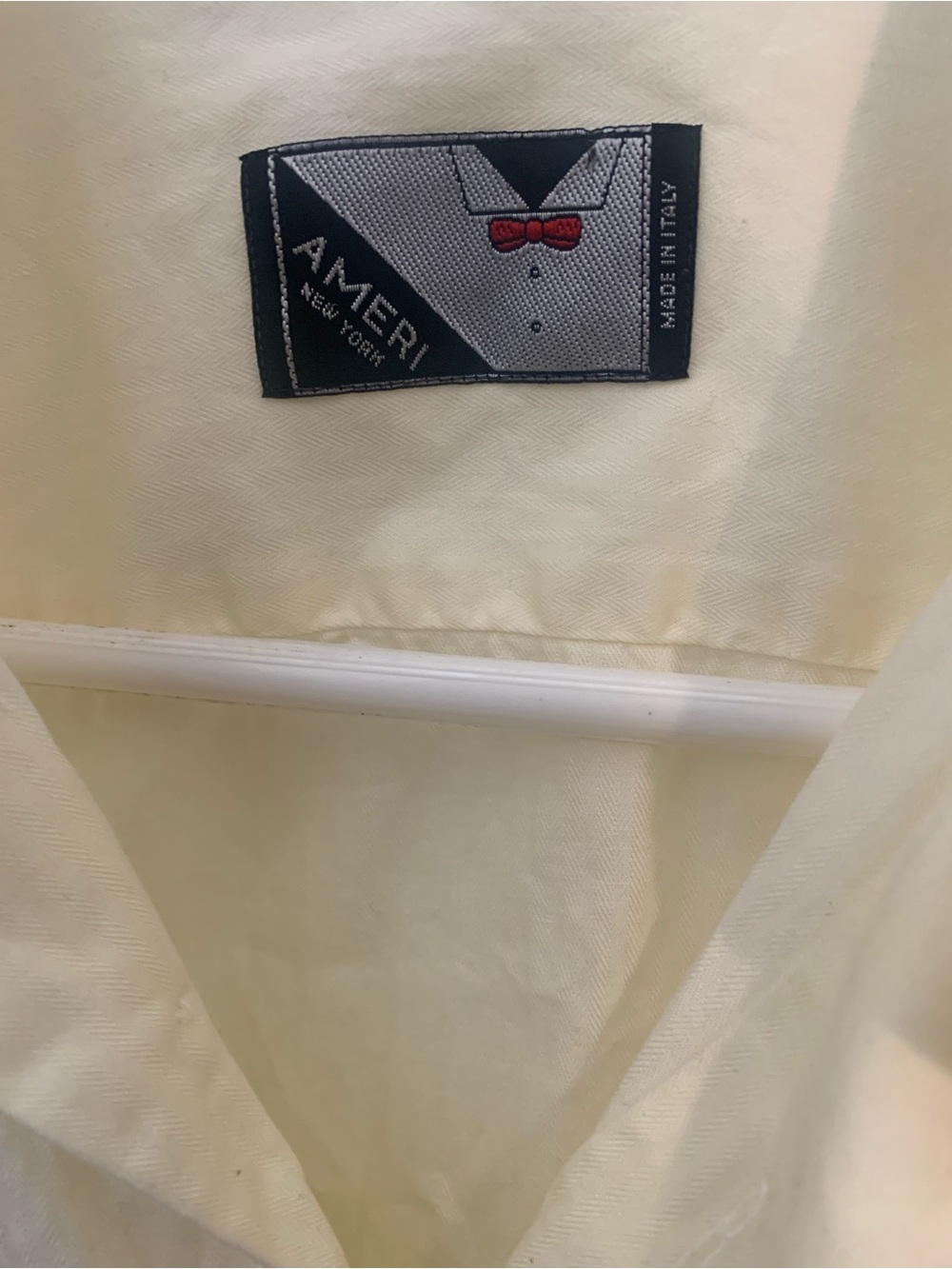 Men's Cream Dress Shirt
